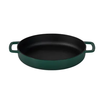Padella smaltata in ghisa Combekk Ø28 cm - Verde agrifoglio - Combekk