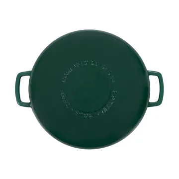 Padella smaltata in ghisa Combekk Ø28 cm - Verde agrifoglio - Combekk
