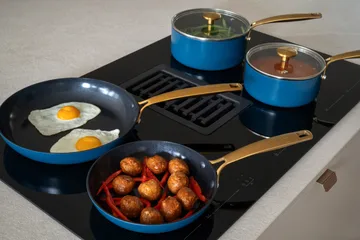 Set padelle 2 pezzi Combekk Element - Blu oceano - Combekk