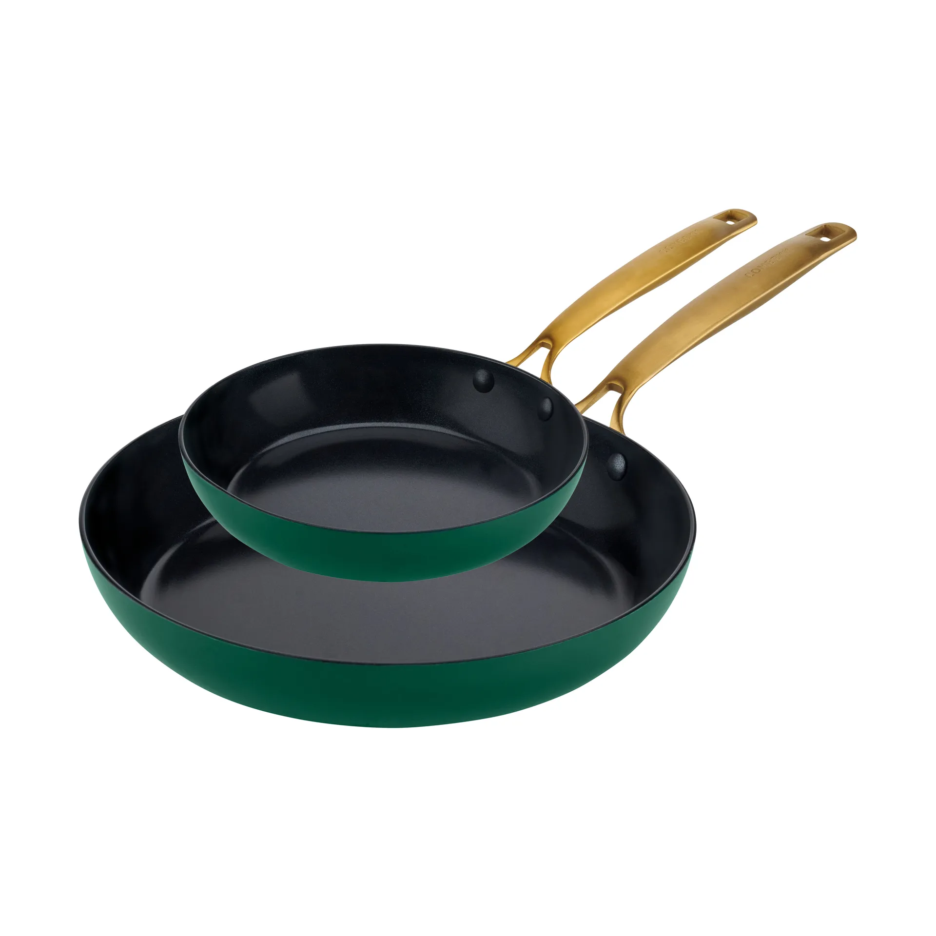 Set padelle 2 pezzi Combekk Element, Verde agrifoglio Combekk