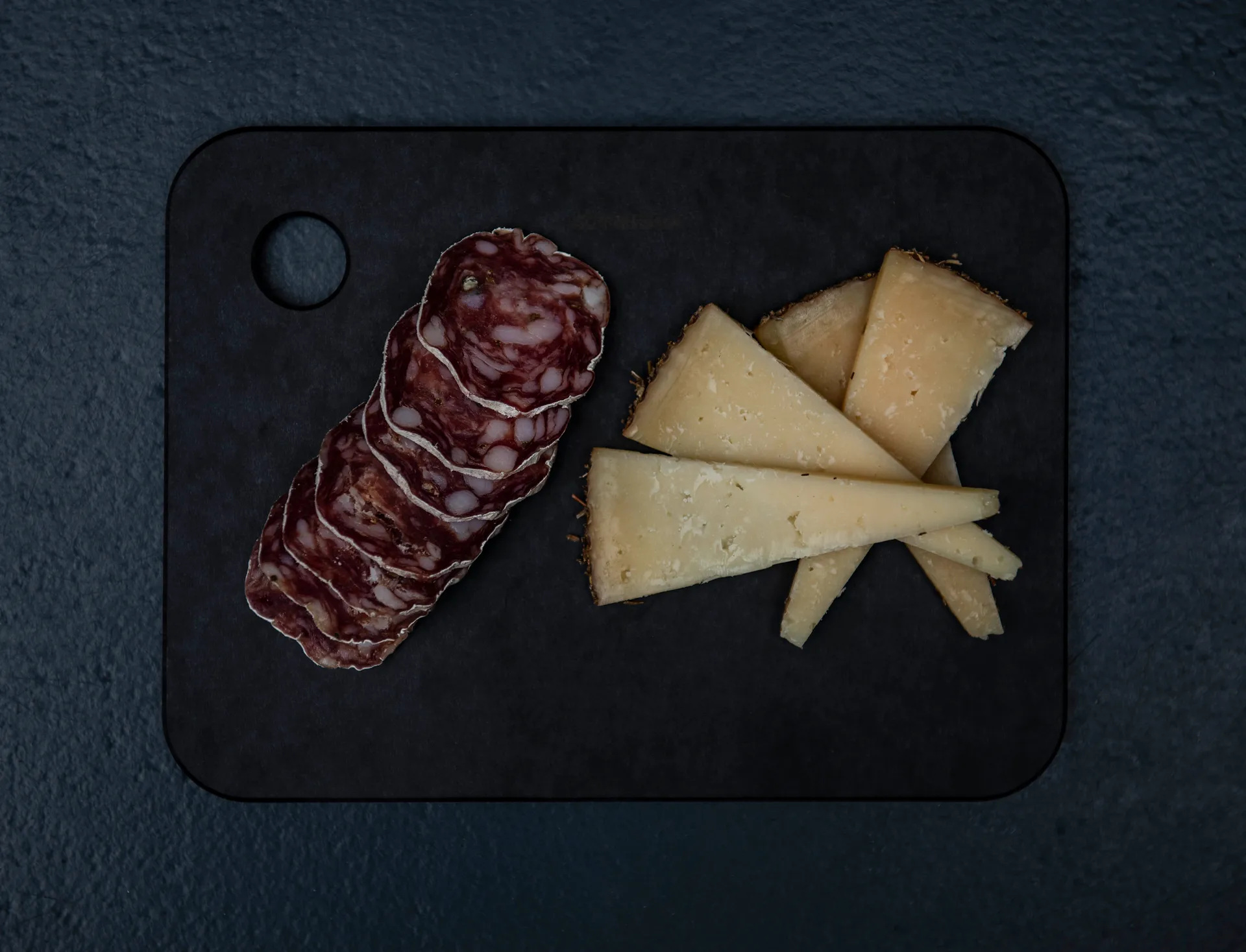 Tagliere in legno 2 pezzi Combekk, Nero Combekk