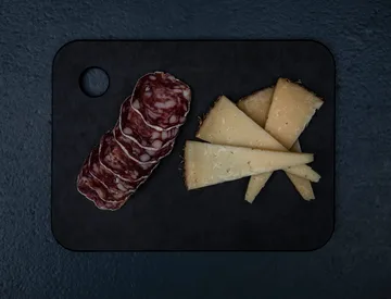 Tagliere in legno 2 pezzi Combekk - Nero - Combekk