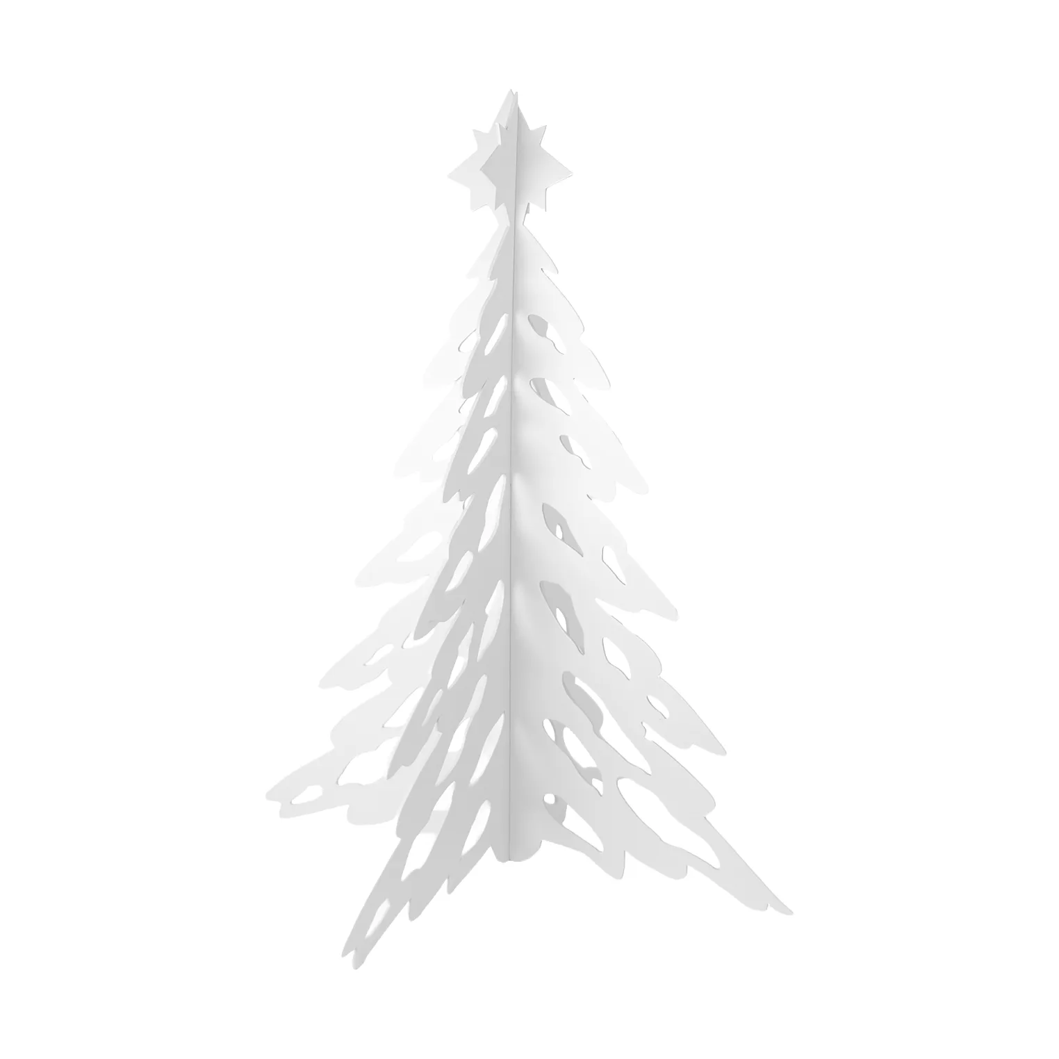 Alberello di Natale Pinetree 15 cm, Bianco Cooee Design