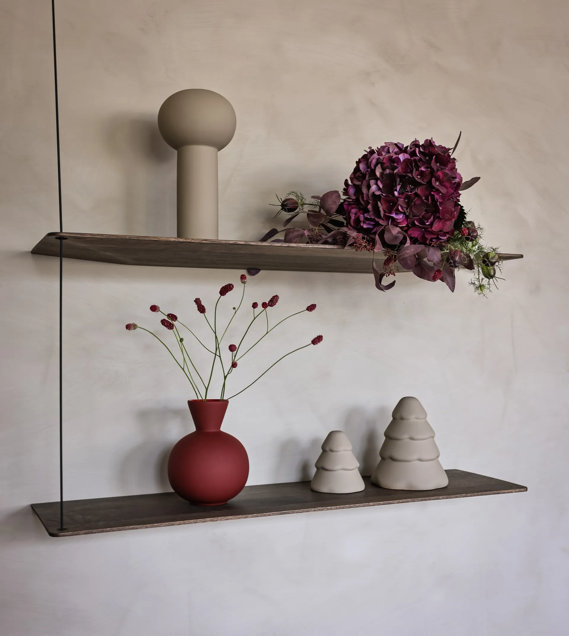 Albero di Natale Snowy, 10 cm, Sabbia Cooee Design