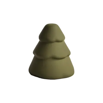 Albero di Natale Snowy, 10 cm - Verde oliva - Cooee Design