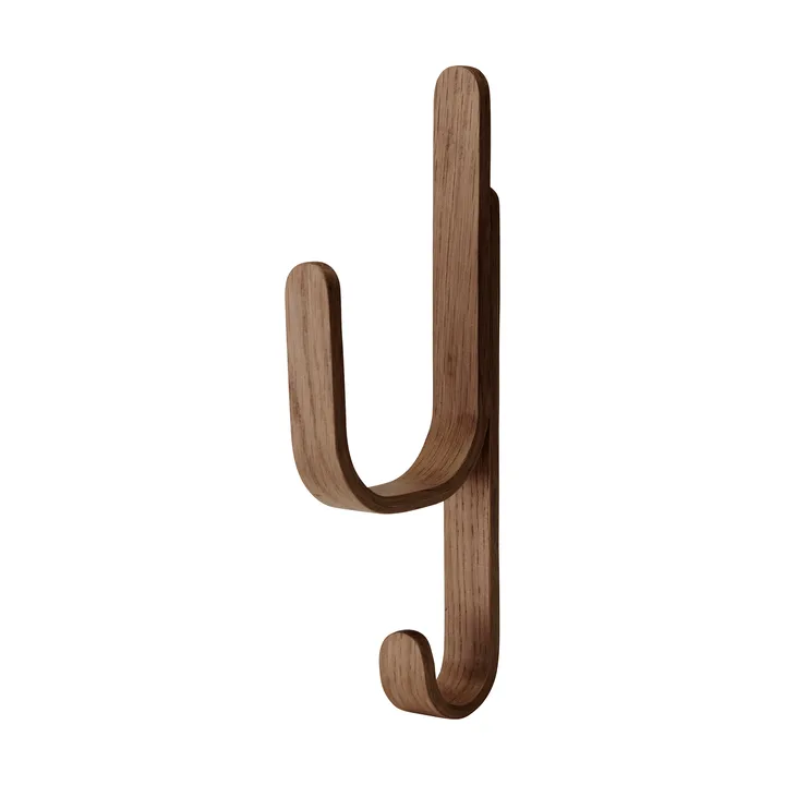 Appendiabiti Woody One - Rovere tinto scuro - Cooee Design
