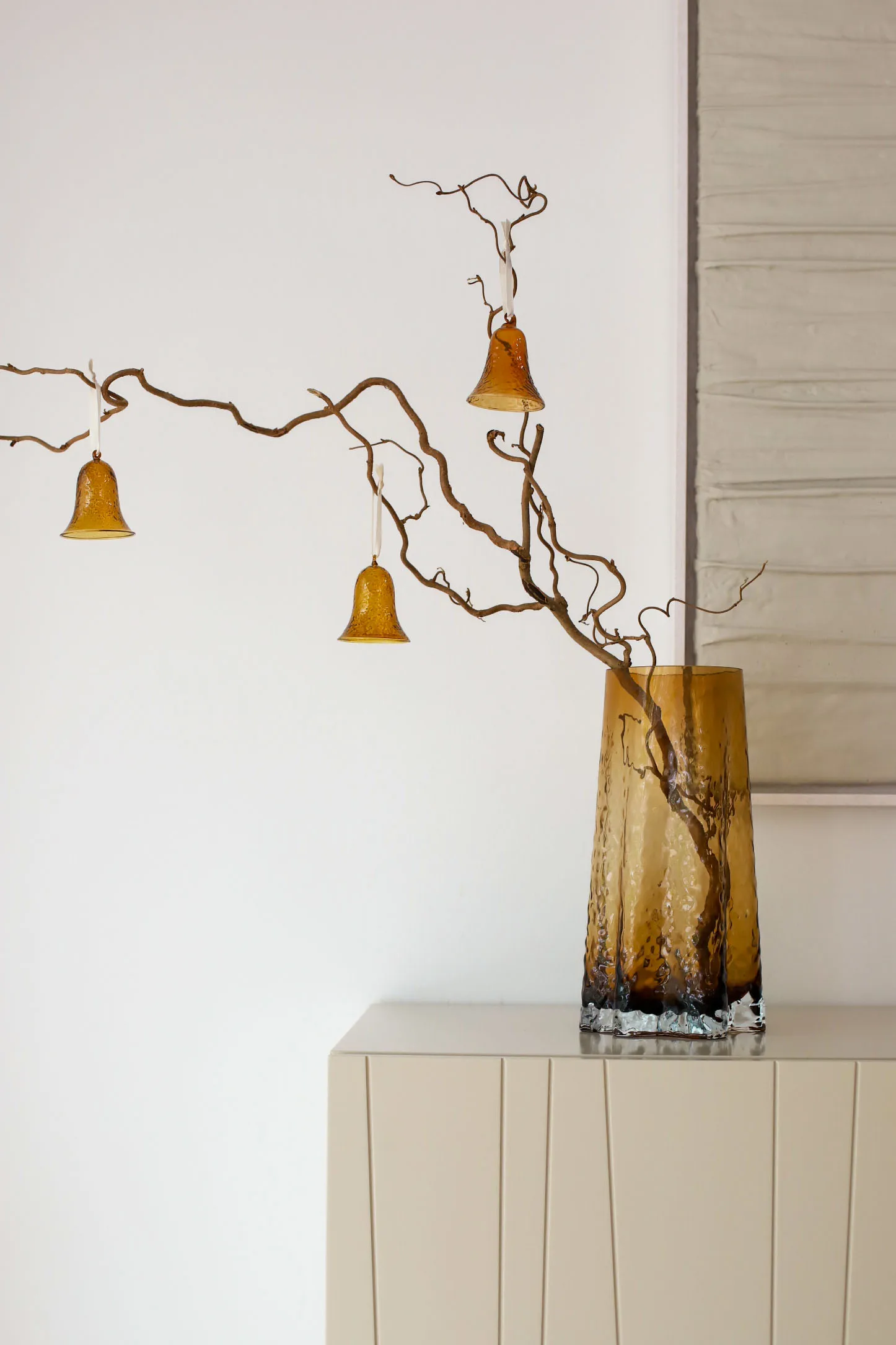 Campana Gry bell 8 cm, Cognac Cooee Design