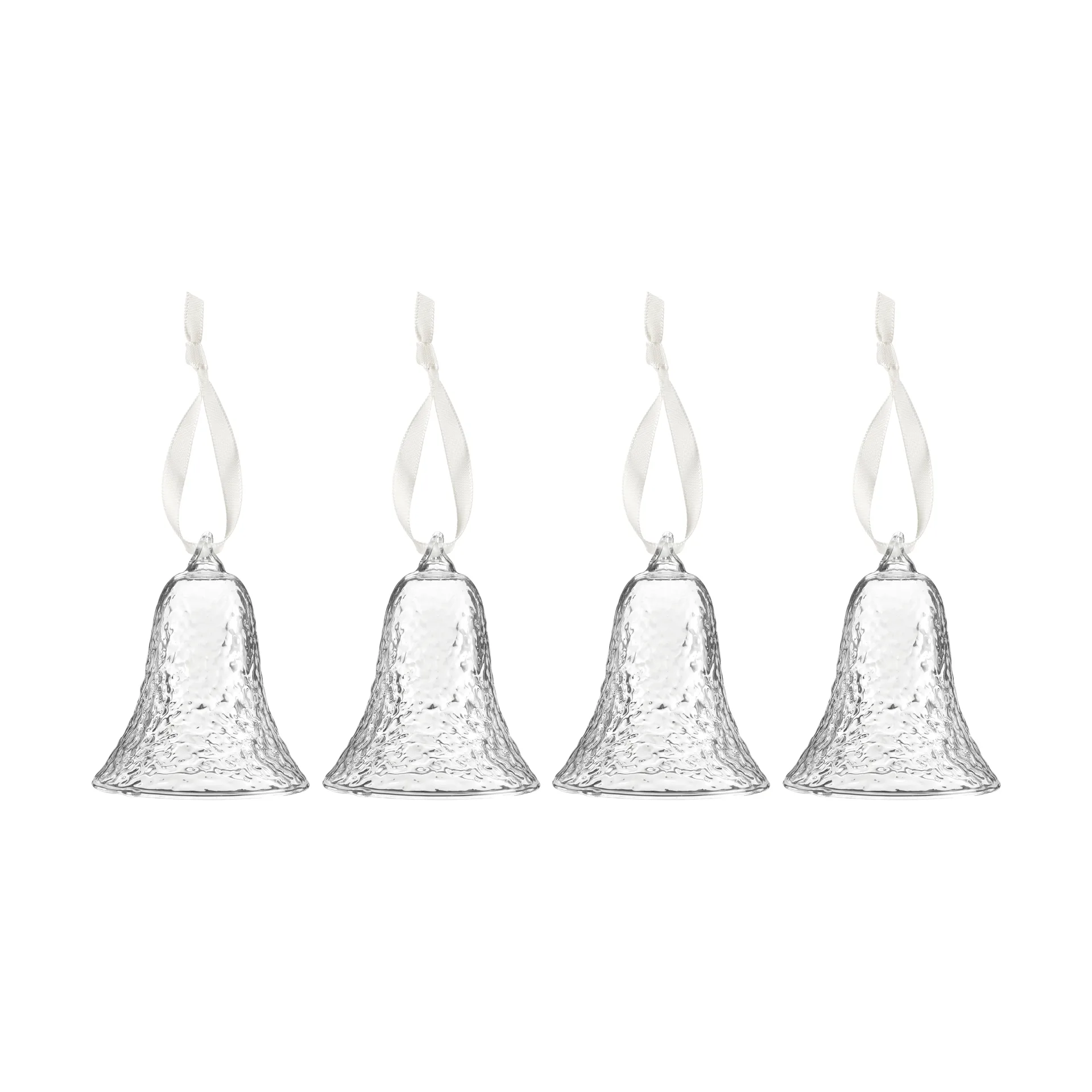 Campana Gry bell 8 cm confezione da 4, Trasparente Cooee Design