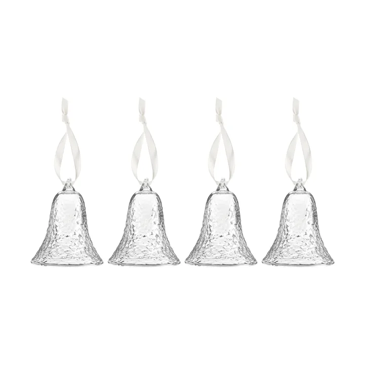 Campana Gry bell 8 cm confezione da 4 - Trasparente - Cooee Design