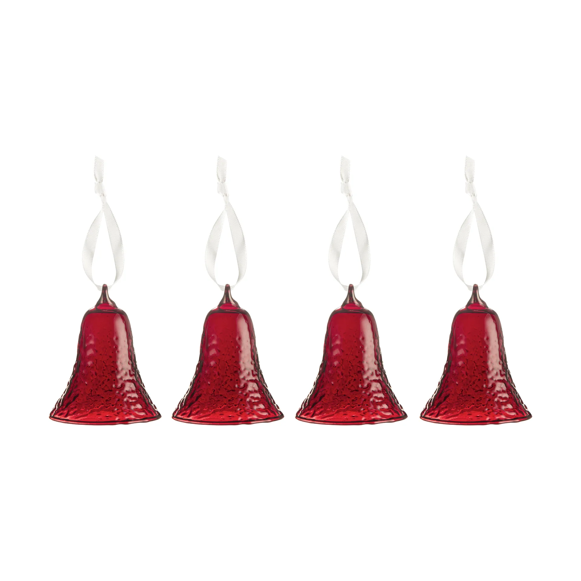 Campana Gry bell 8 cm, Rosso intenso Cooee Design