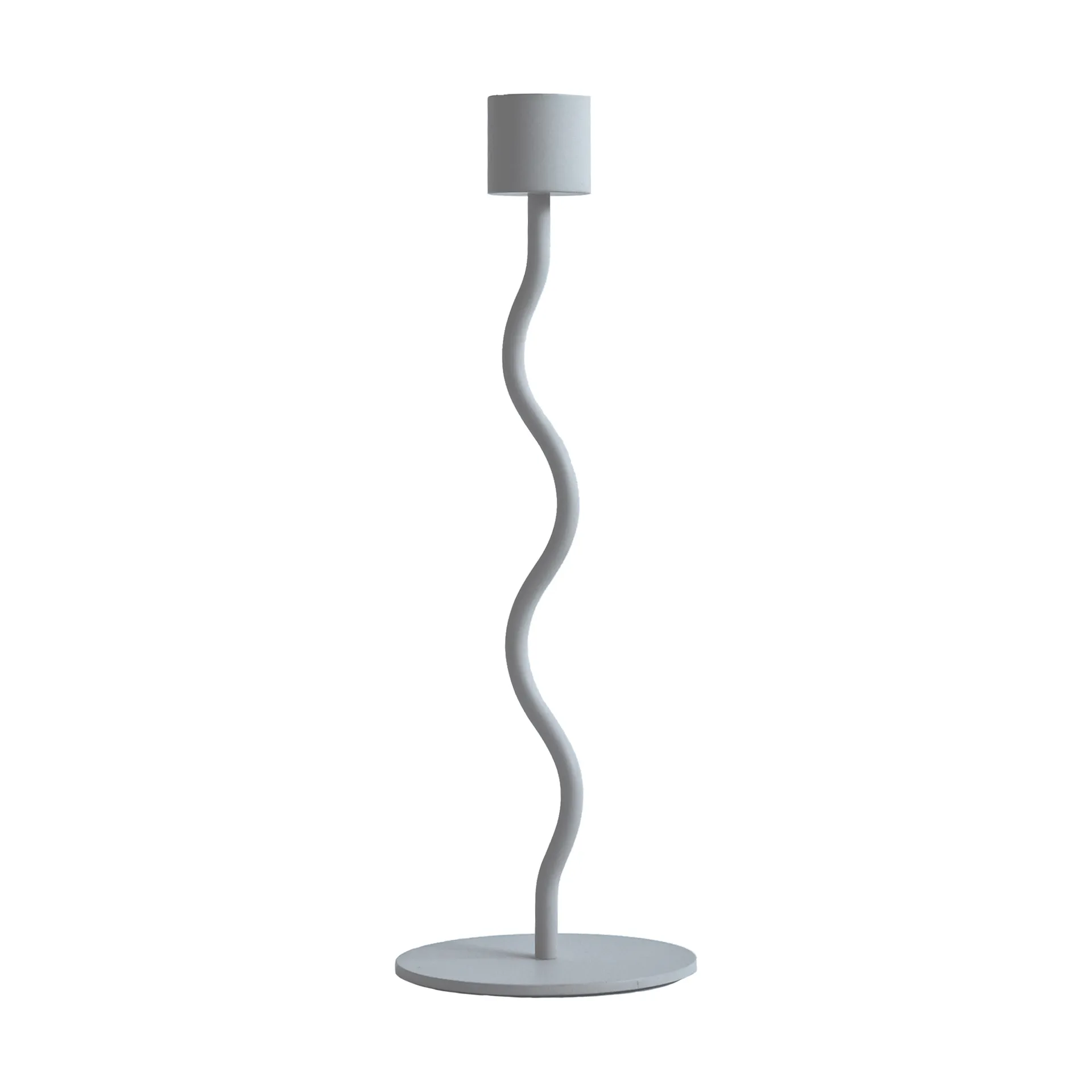 Candeliere ricurvo 23 cm, Azzurro pallido Cooee Design