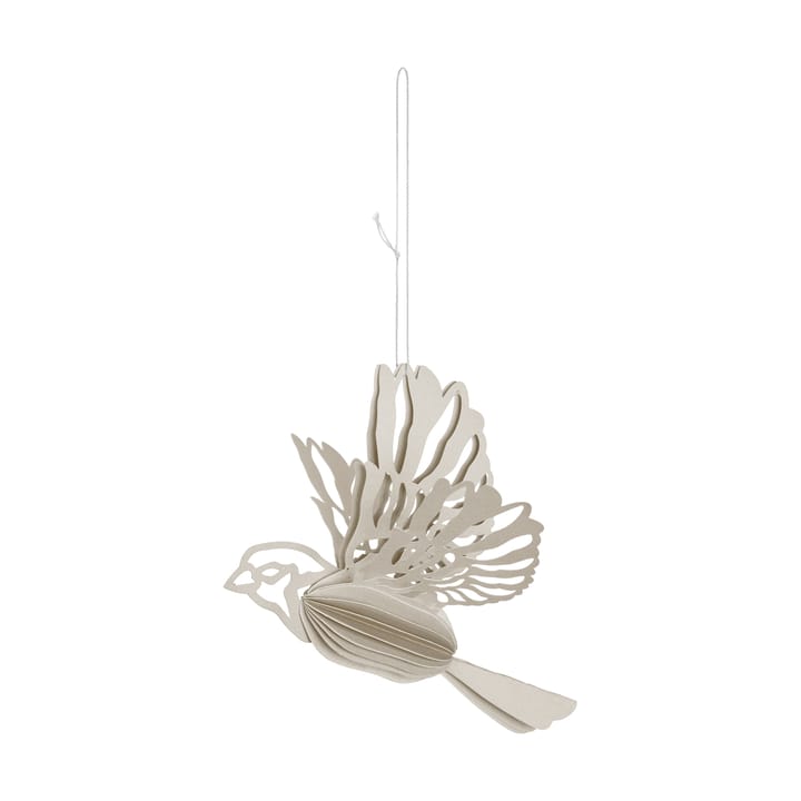 Decorazione a forma di uccello di carta - Sabbia - Cooee Design