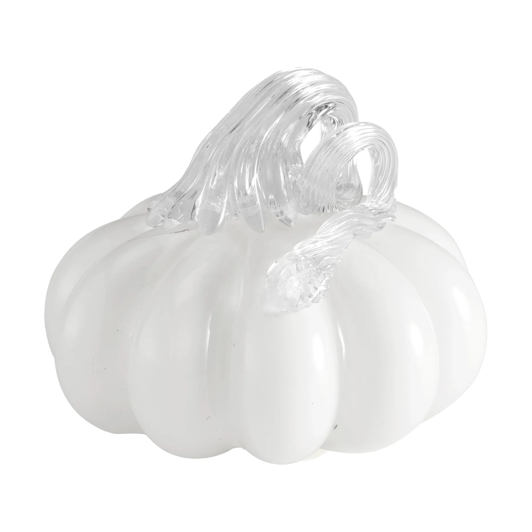 Decorazione zucca 8 cm, Bianco Cooee Design