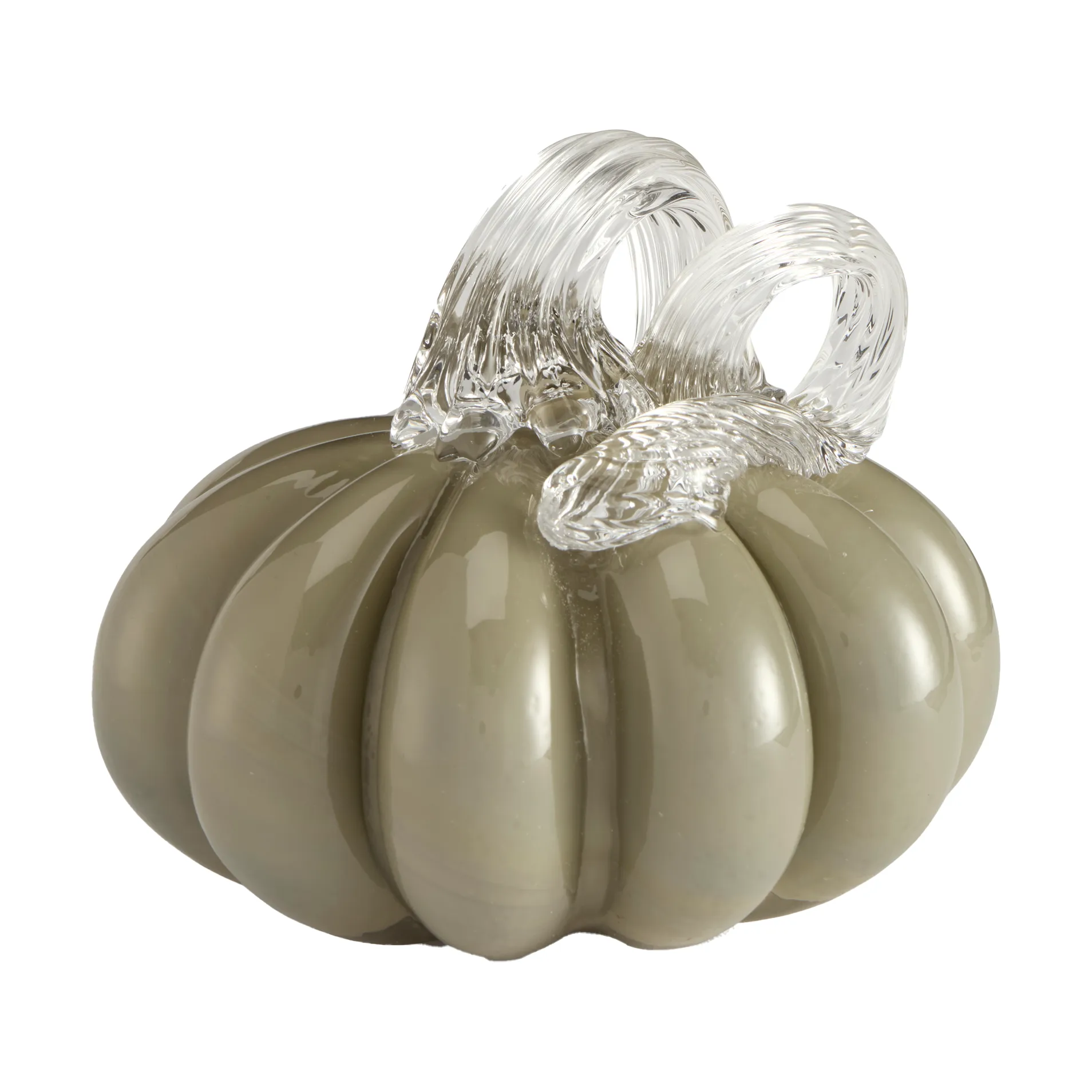 Decorazione zucca 8 cm, Khaki Cooee Design