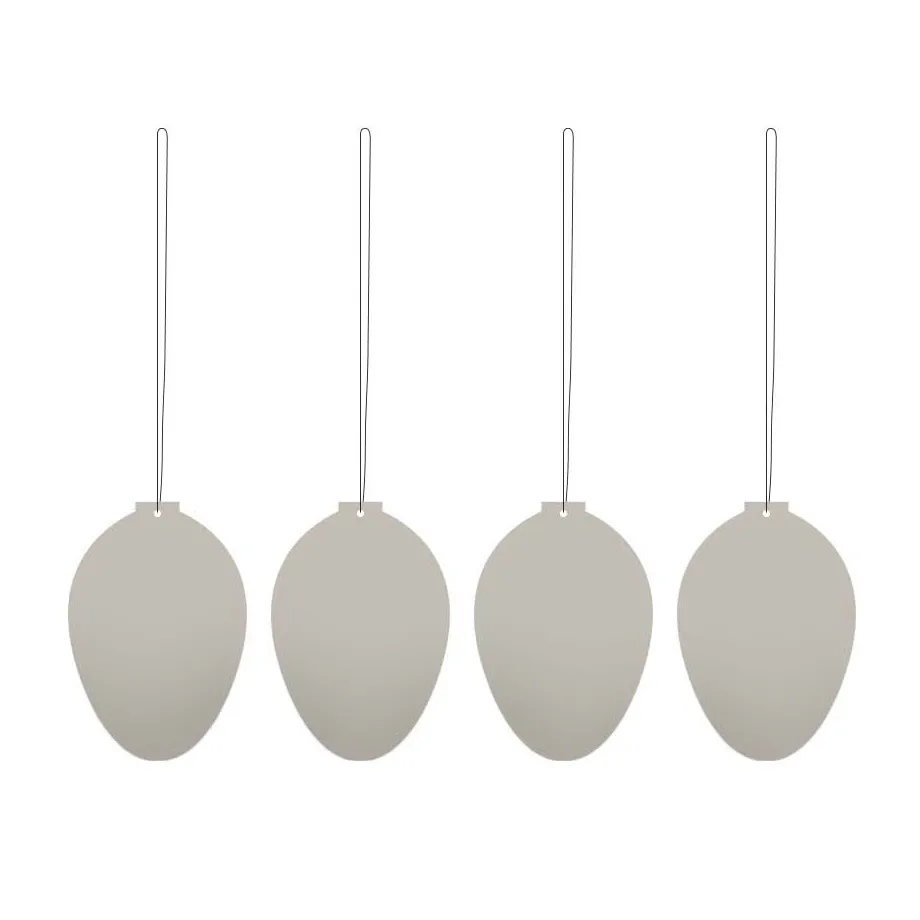 Decorazioni di Pasqua uova decorazione pasquale set da 4, Sabbia Cooee Design
