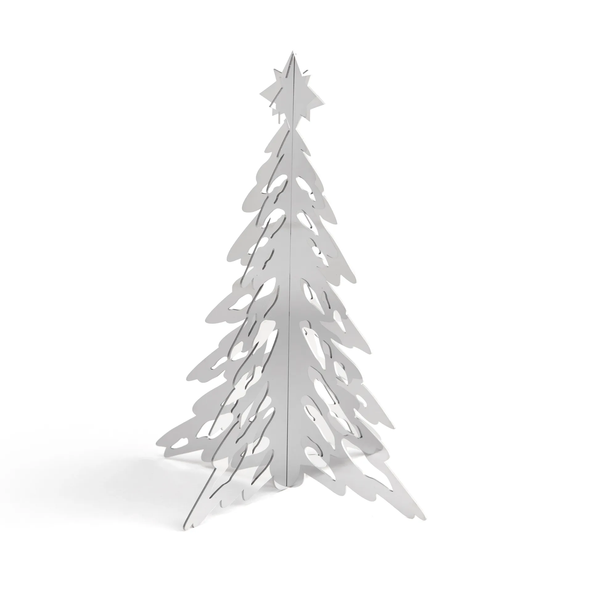 Mini albero di Natale Pinetree 15 cm, Acciaio inox Cooee Design