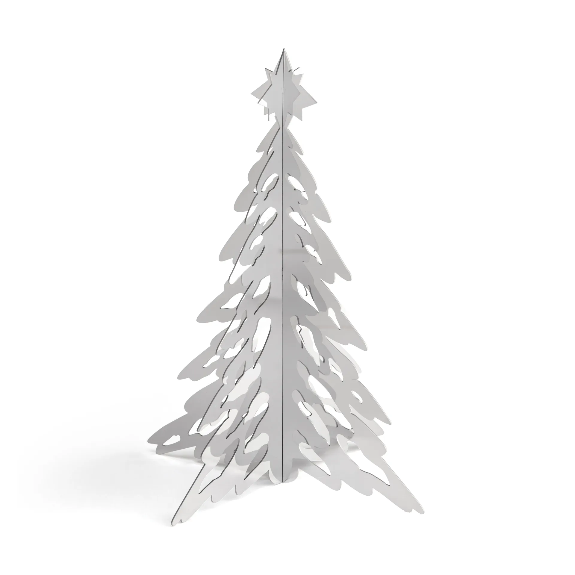 Mini albero di Natale Pinetree 20 cm, Acciaio inox Cooee Design