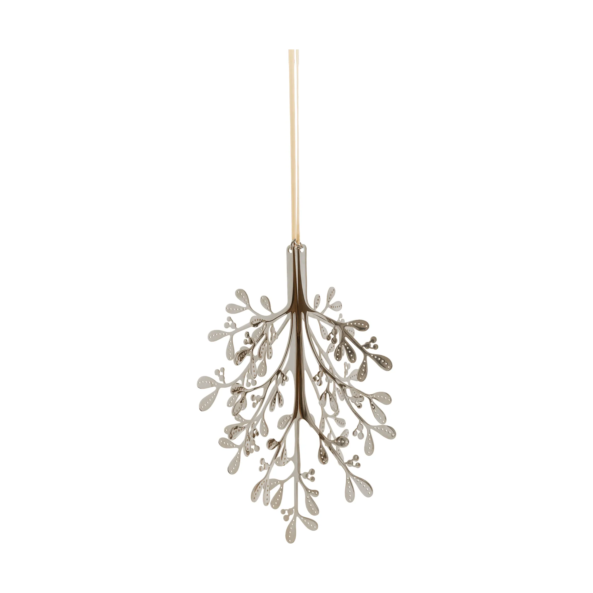Mistletoe decorazione natalizia 2 pezzi, Acciaio inox, 29 cm Cooee Design