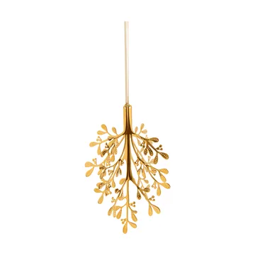 Mistletoe decorazione natalizia 2 pezzi - Ottone, 29 cm - Cooee Design
