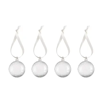 Pallina di Natale Gry Marble Ø5 cm - Trasparente - Cooee Design