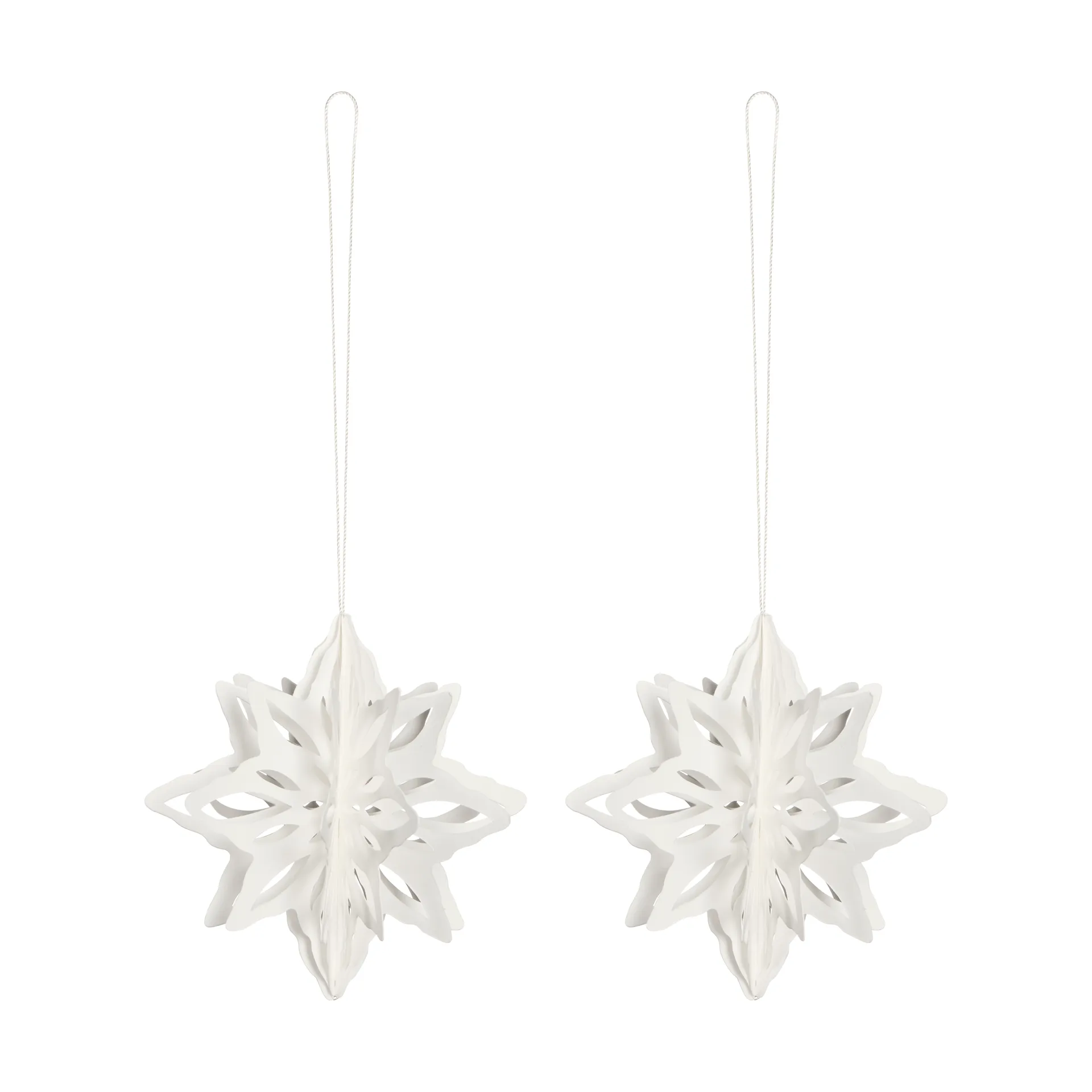 Pendente decorativo Paper Nova star confezione da 2, Naturale Cooee Design