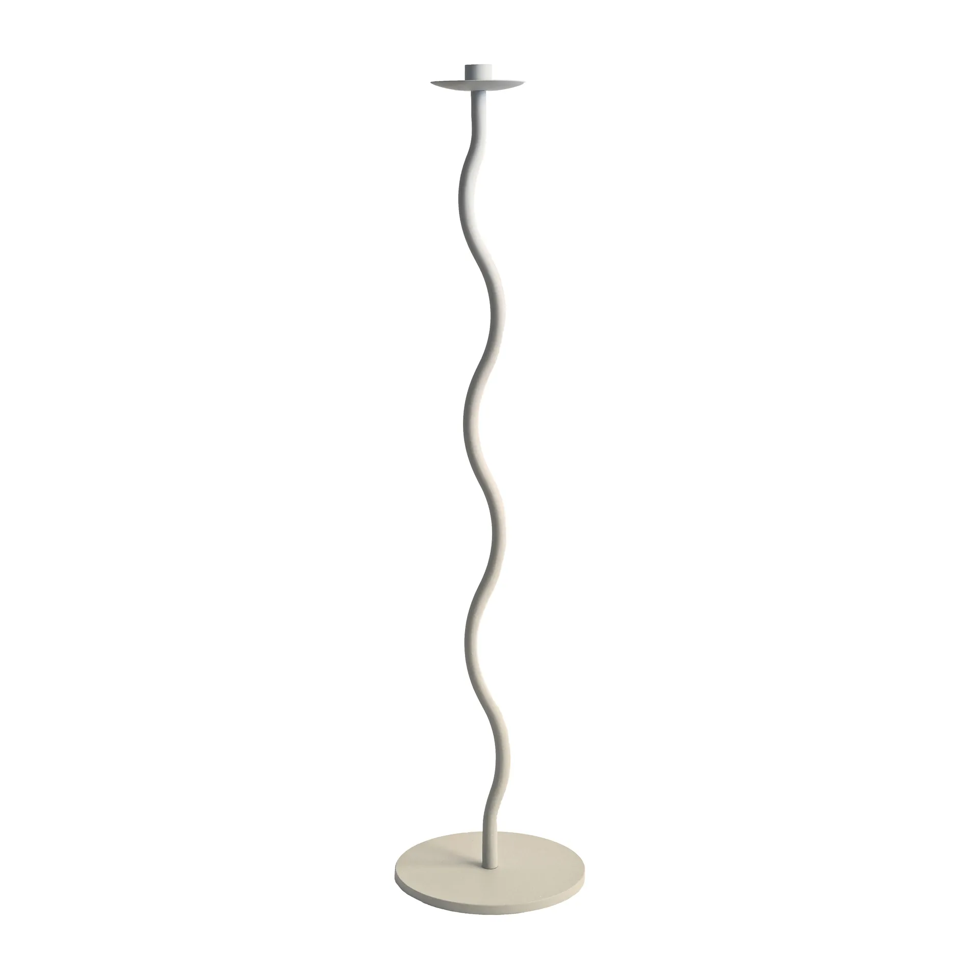 Portacandela Curved, 85 cm, Sabbia Cooee Design