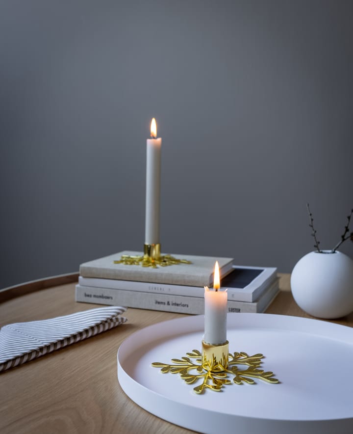 Portacandela Mistletoe, Ottone Cooee Design