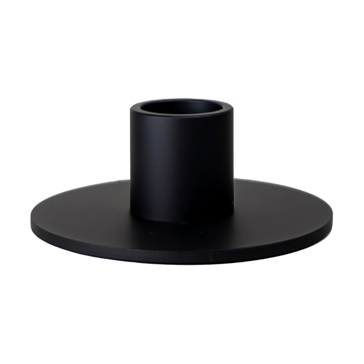 Portacandele basso Cooee 3 cm  - Nero - Cooee Design