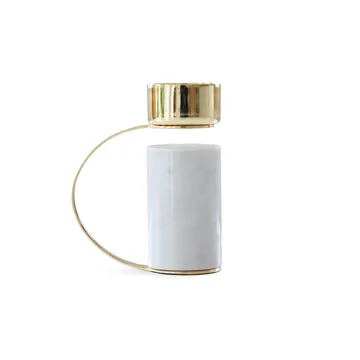 Portacandele Heavy - carrara - Cooee Design