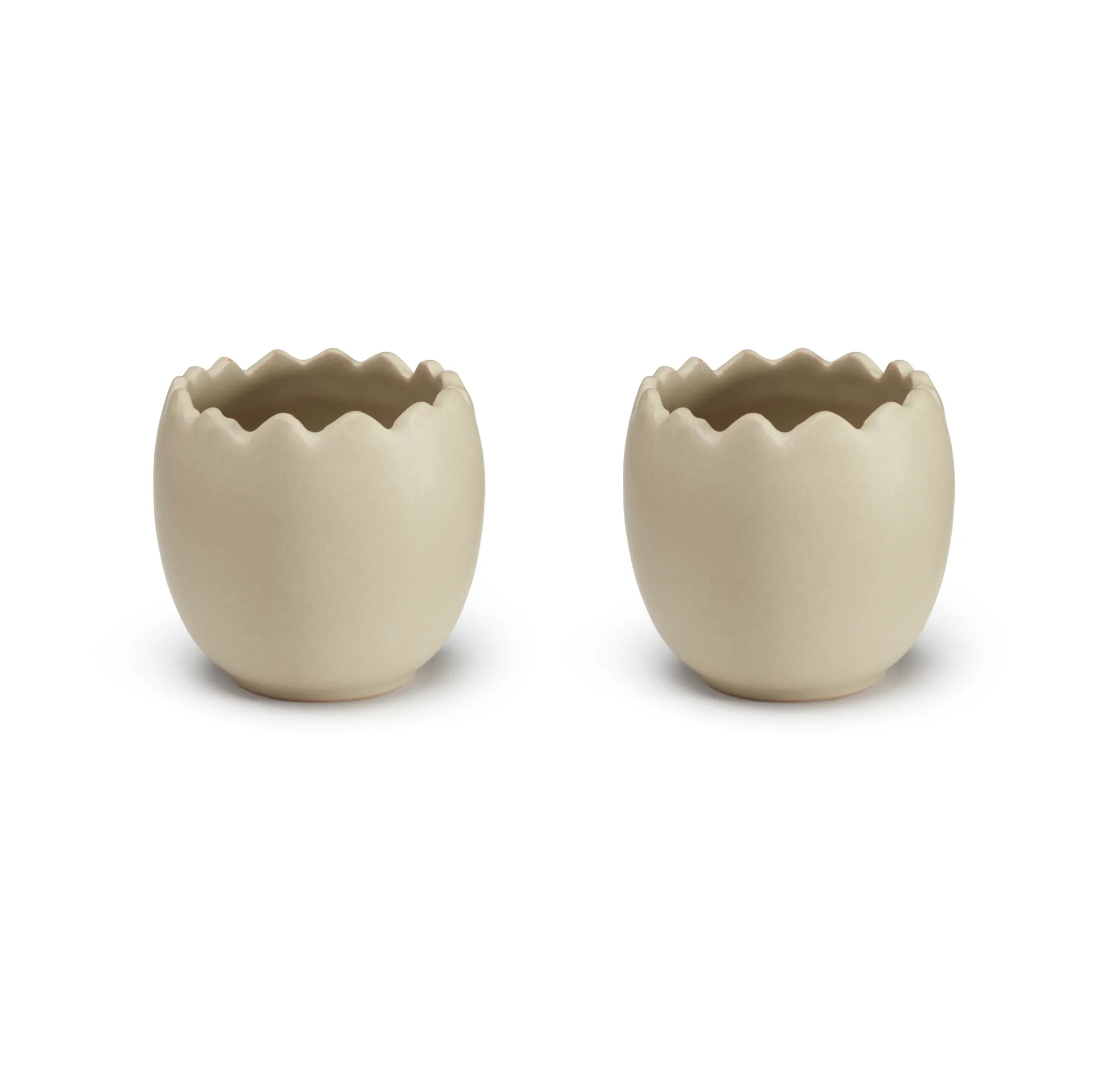 Portauovo Cooee 2 pezzi, Sand Cooee Design