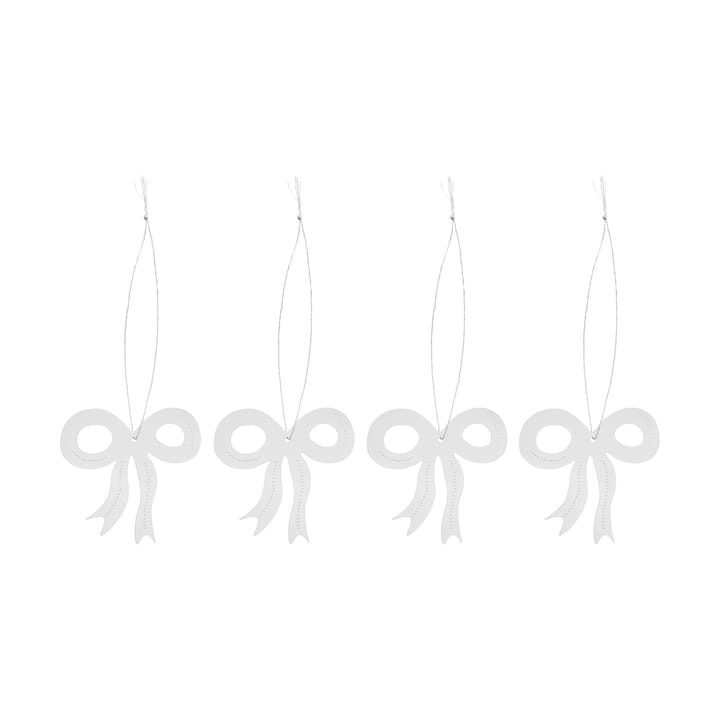 Rosetta decorativa natalizia 6 cm - Acciaio inossidabile - Cooee Design