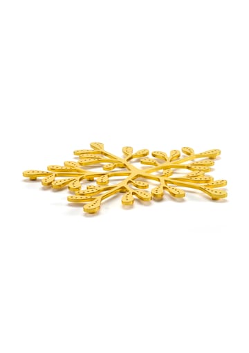 Sottopentola Mistletoe Ø20 cm - Ottone - Cooee Design