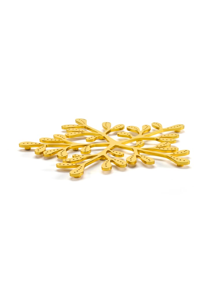 Sottopentola Mistletoe Ø20 cm, Ottone Cooee Design