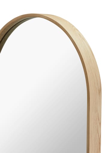 Specchio da pavimento Woody, 164,2x46x5 cm - Rovere - Cooee Design