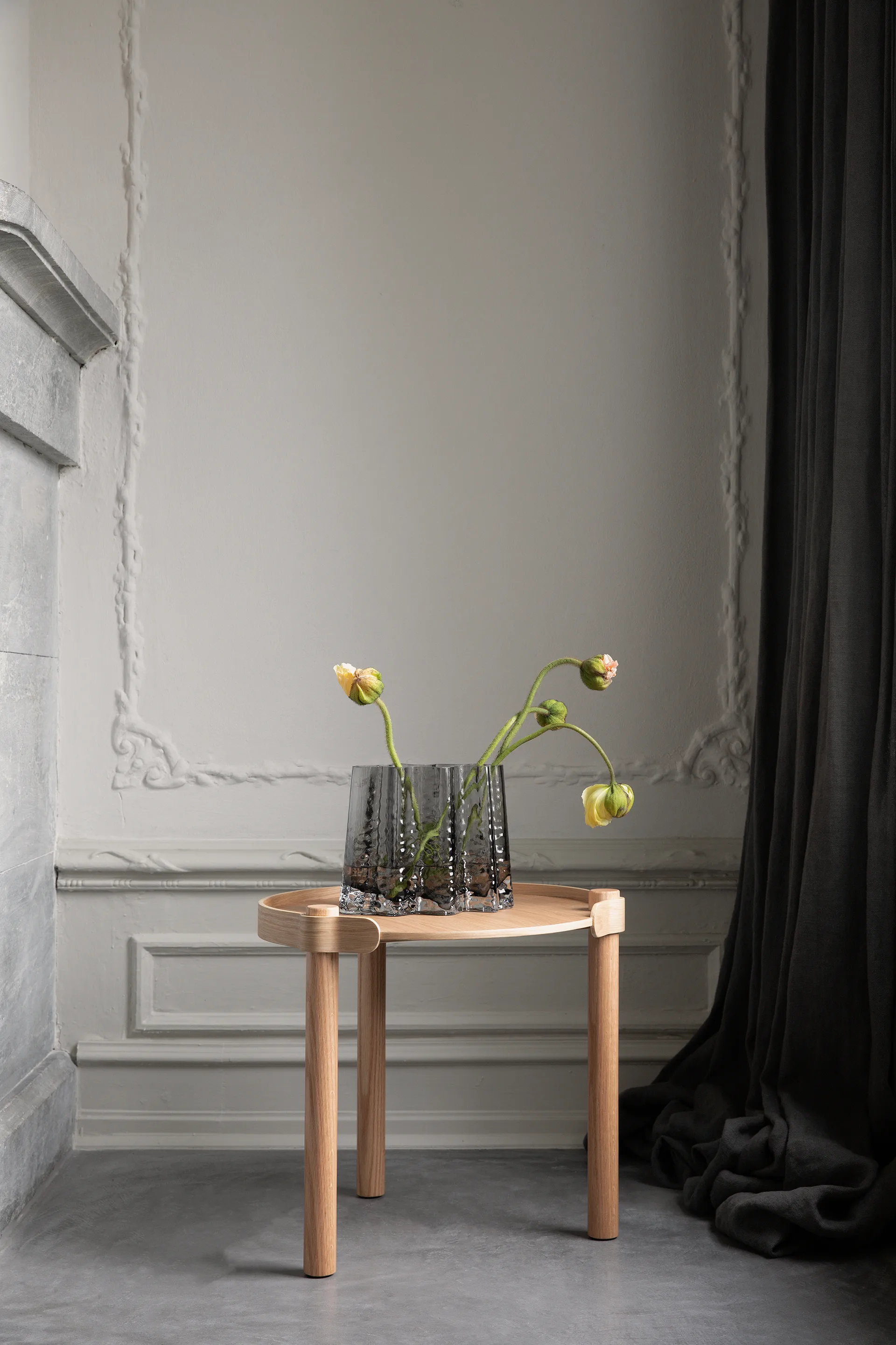 Tavolo Woody Ø 45 cm, Rovere Cooee Design