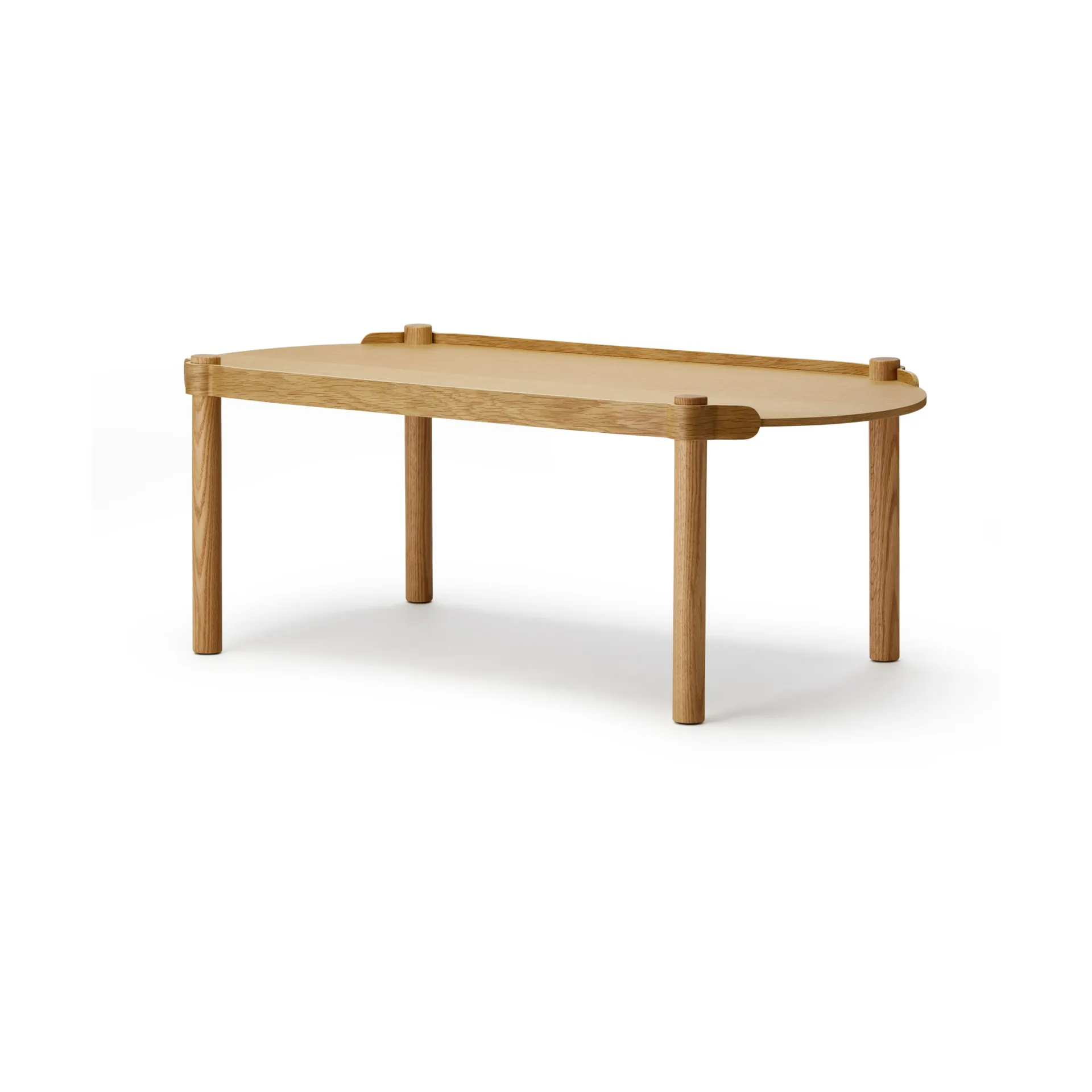 Tavolo Woody, 50x105 cm, Oak Cooee Design