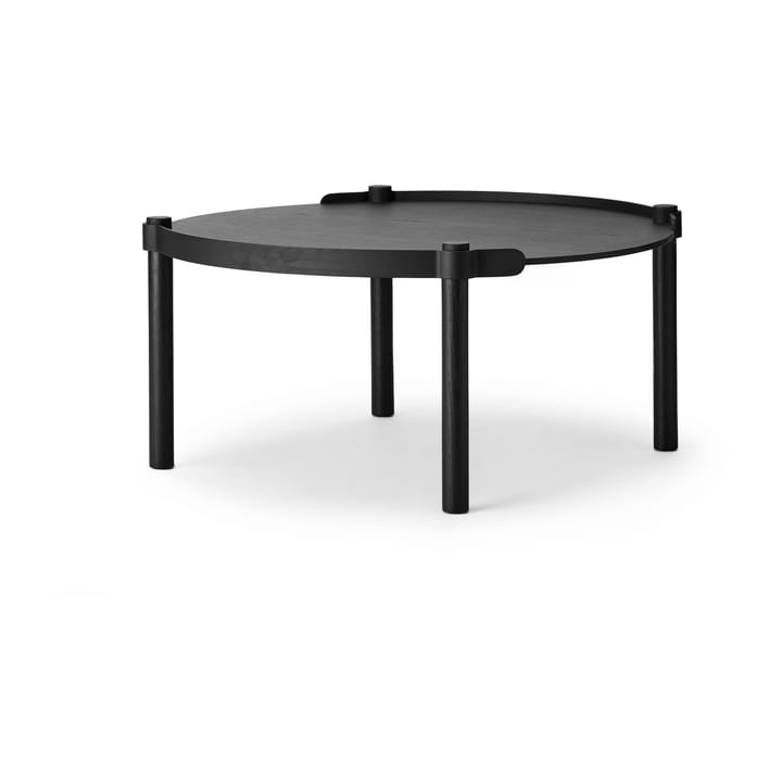 Tavolo Woody Ø 80 cm - Rovere macchiato nero - Cooee Design