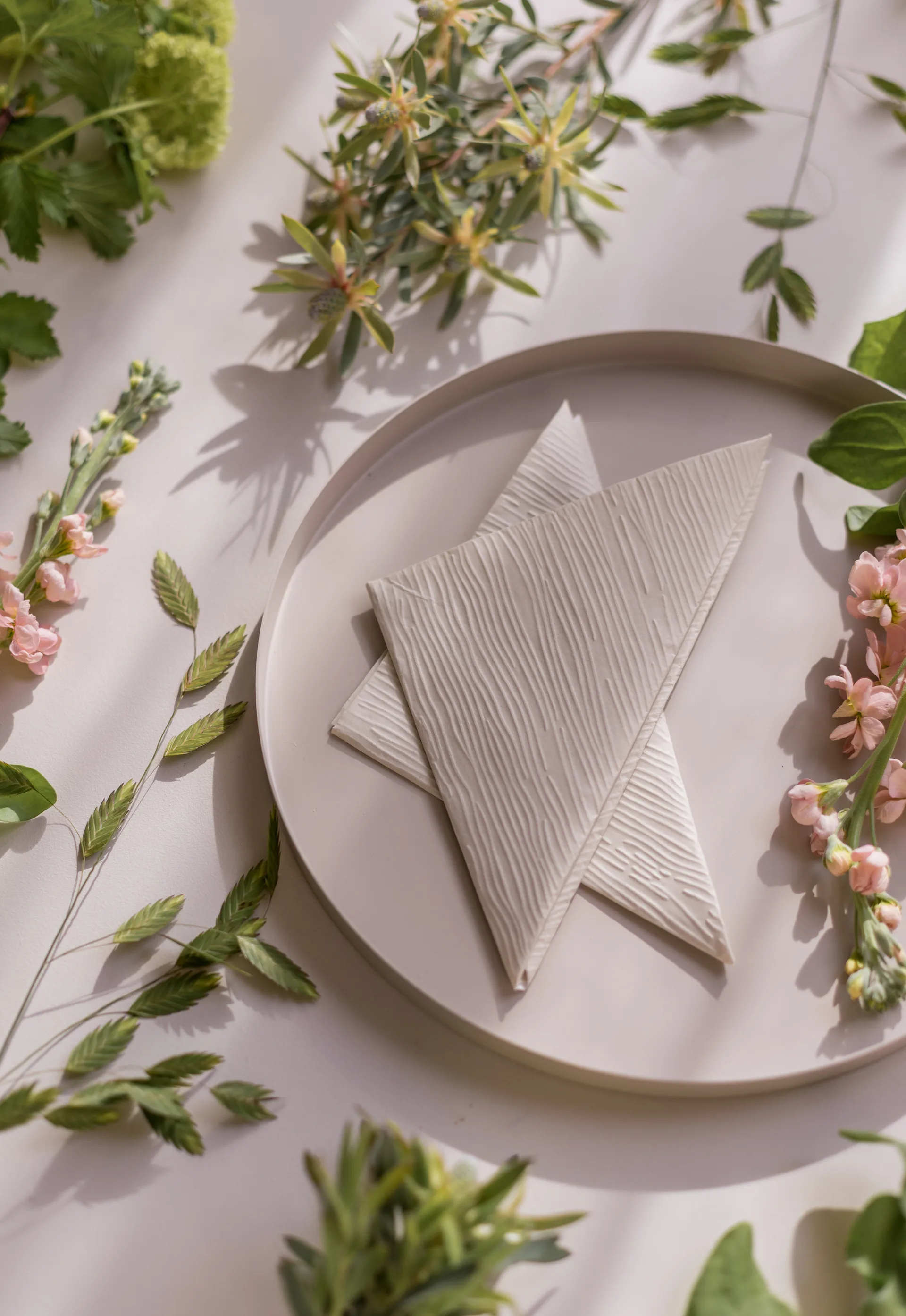 Tovaglioli Lines 33x33 cm confezione da 18, Shell Cooee Design