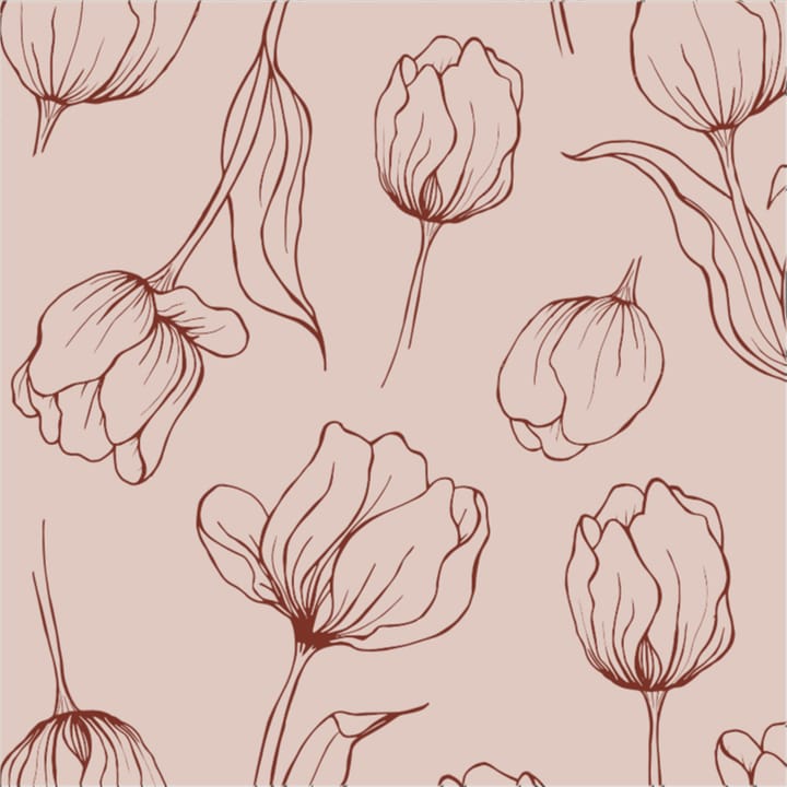 Tovaglioli Tulipa 16x16 cm - Blush - Cooee Design