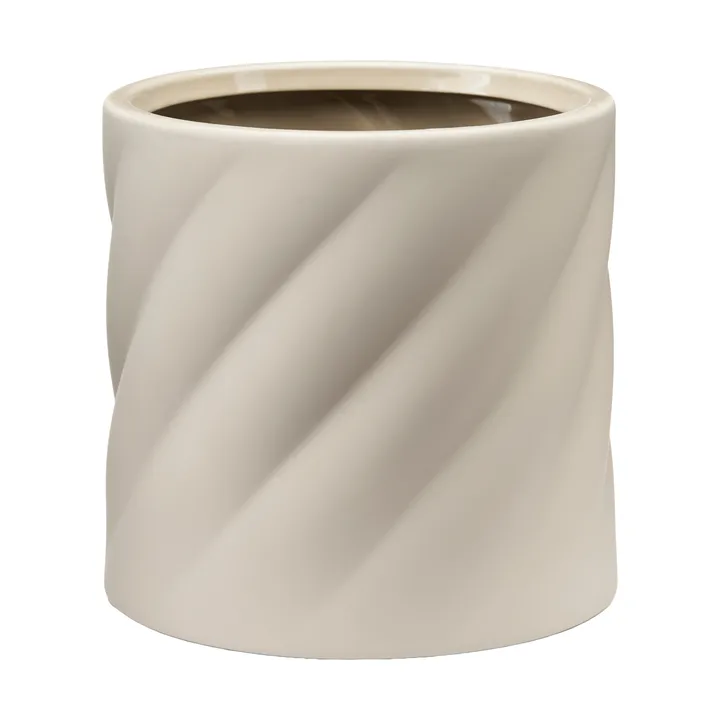 Twist vaso - Sabbia, medium Ø19 cm - Cooee Design
