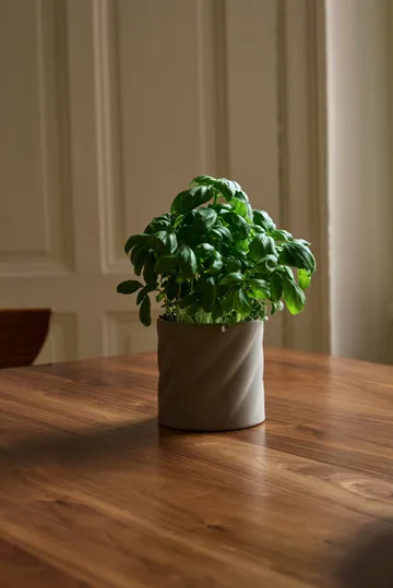 Twist vaso - Sand, small Ø12 cm - Cooee Design