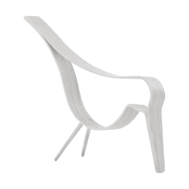 Uccello medio Woody - Bianco - Cooee Design