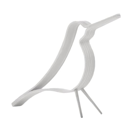 Uccello piccolo Woody - Bianco - Cooee Design