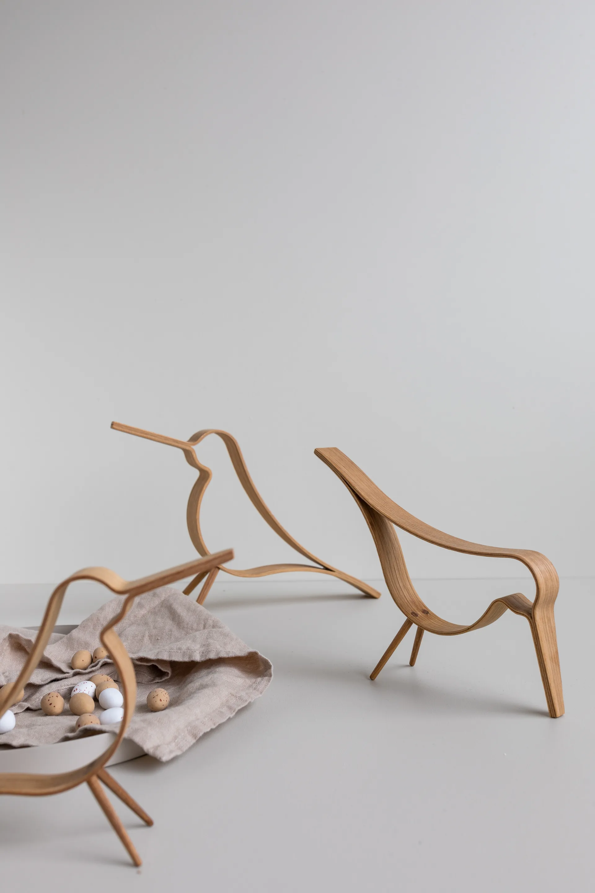 Uccello piccolo Woody, rovere Cooee Design