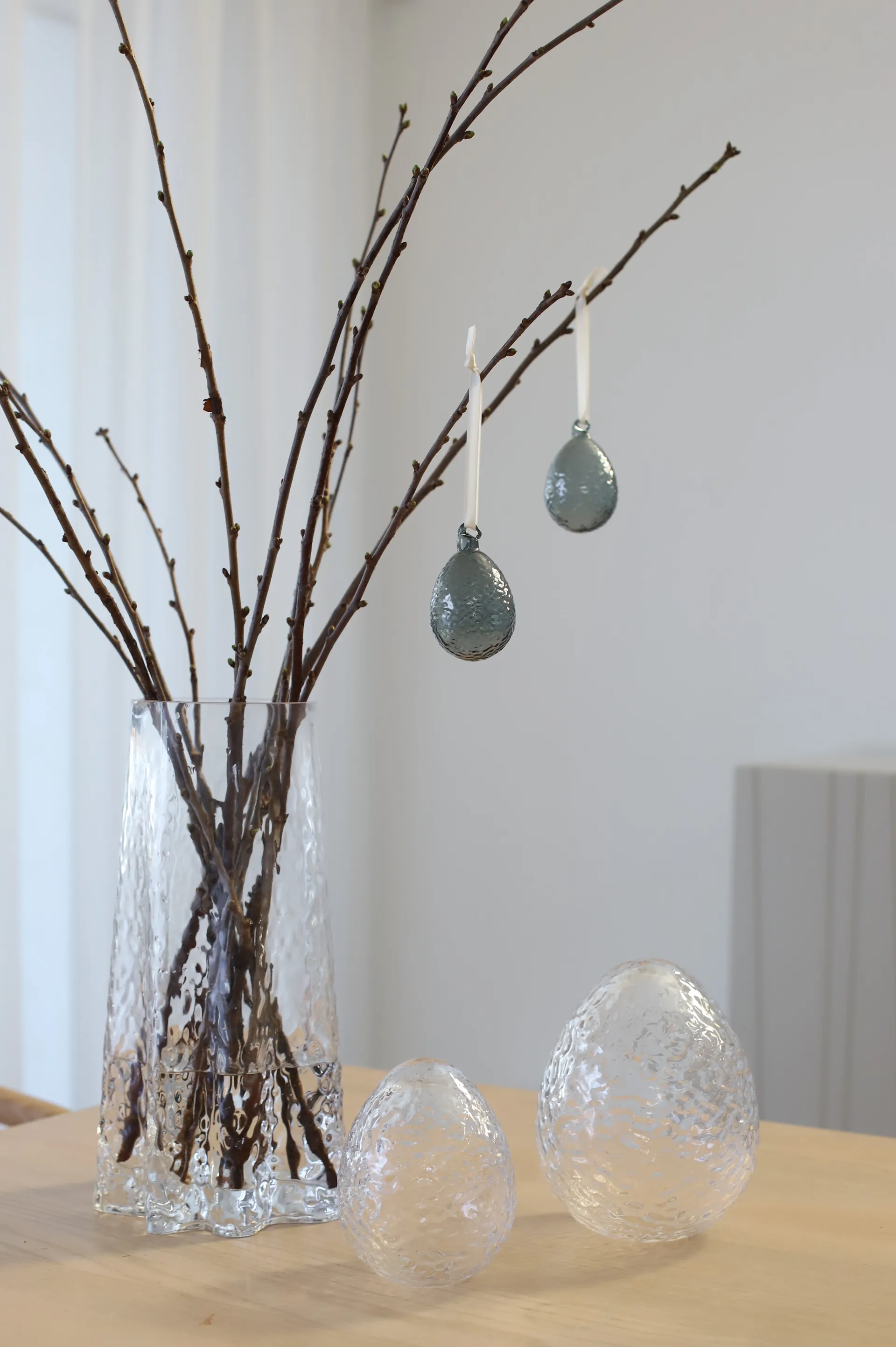 Uova pendenti di Pasqua Gry confezione da 2, Fumo Cooee Design