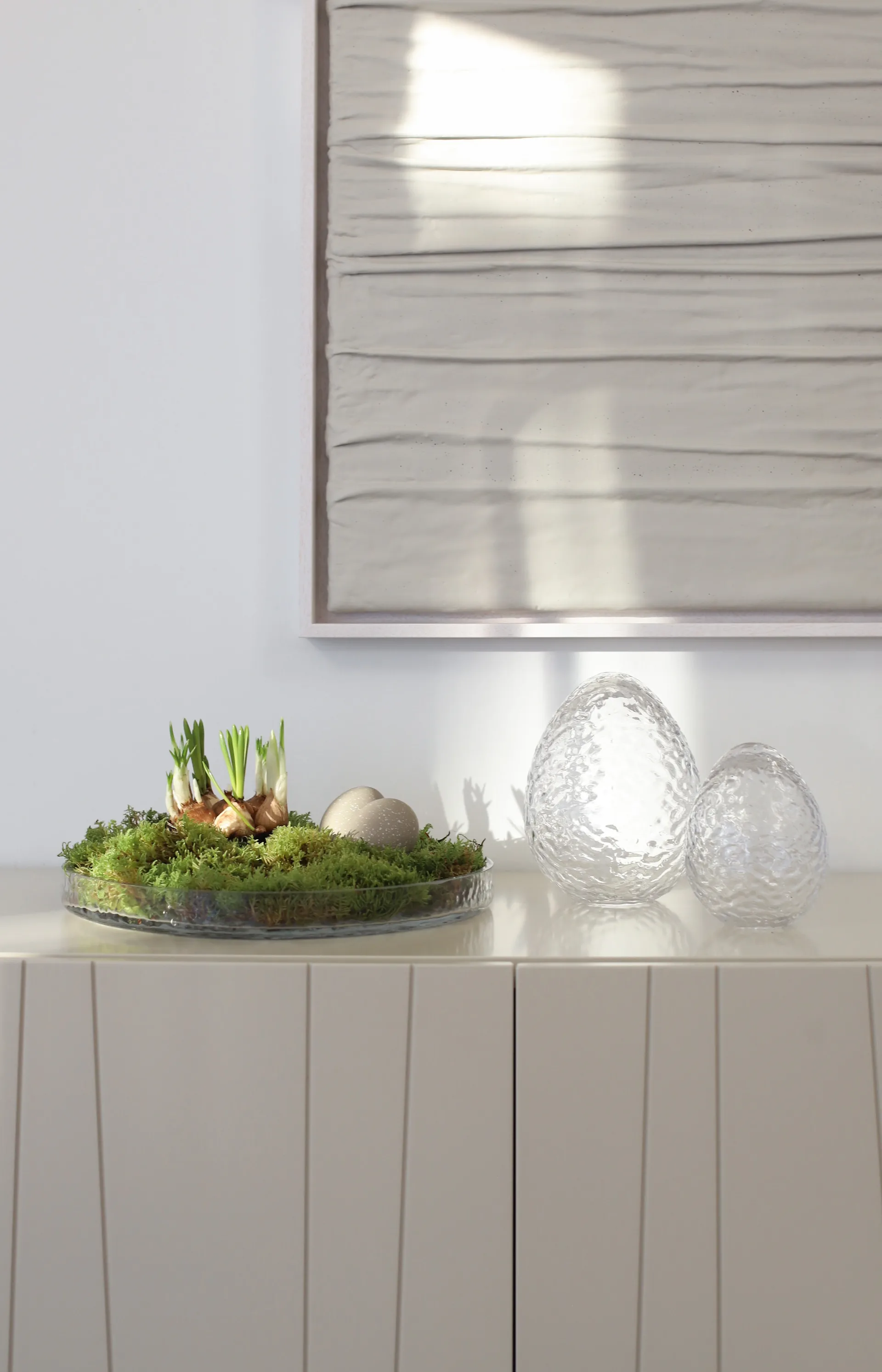 Uovo Gry 16 cm, Clear Cooee Design