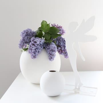 Vaso Ball bianco - 10 cm - Cooee Design
