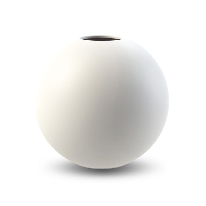 Vaso Ball bianco - 20 cm - Cooee Design