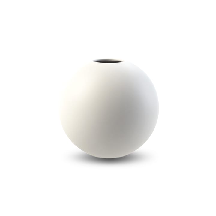 Vaso Ball bianco - 8 cm - Cooee Design