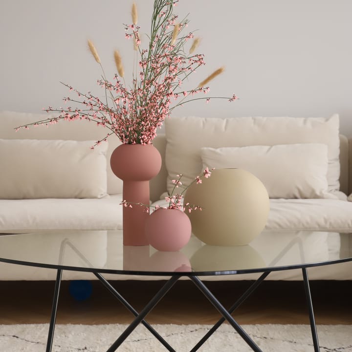 Vaso Ball cinder rose, 10 cm Cooee Design